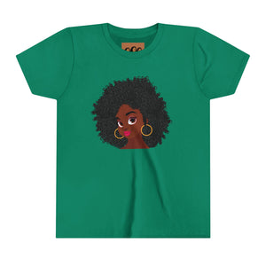 "Afro Love" Youth Short Sleeve Tee