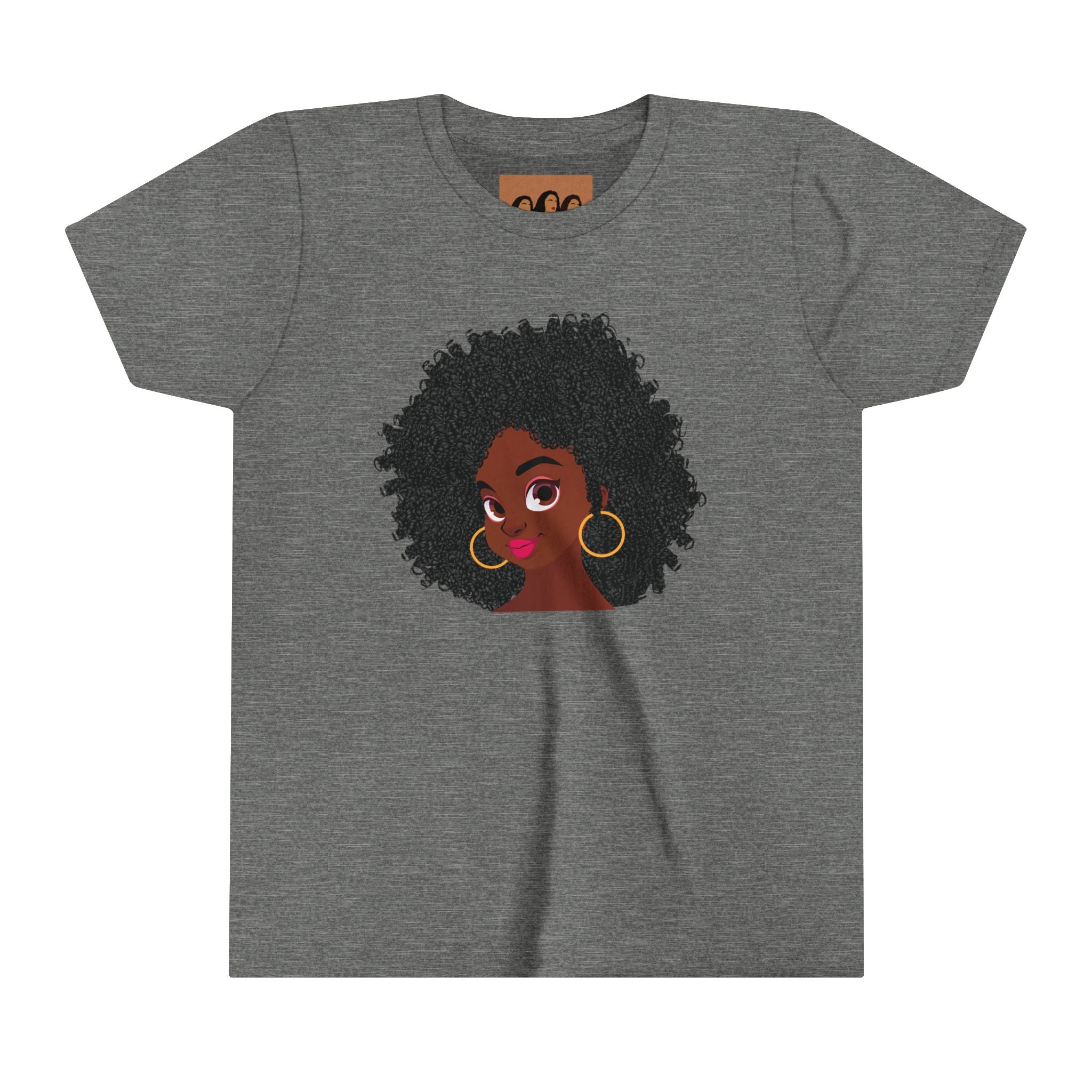 "Afro Love" Youth Short Sleeve Tee