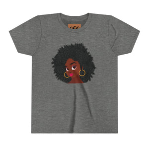 "Afro Love" Youth Short Sleeve Tee