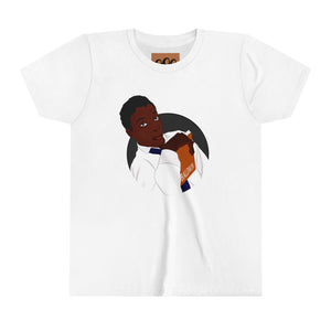 "James Baldwin" Youth Short Sleeve Tee