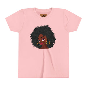 "Afro Love" Youth Short Sleeve Tee