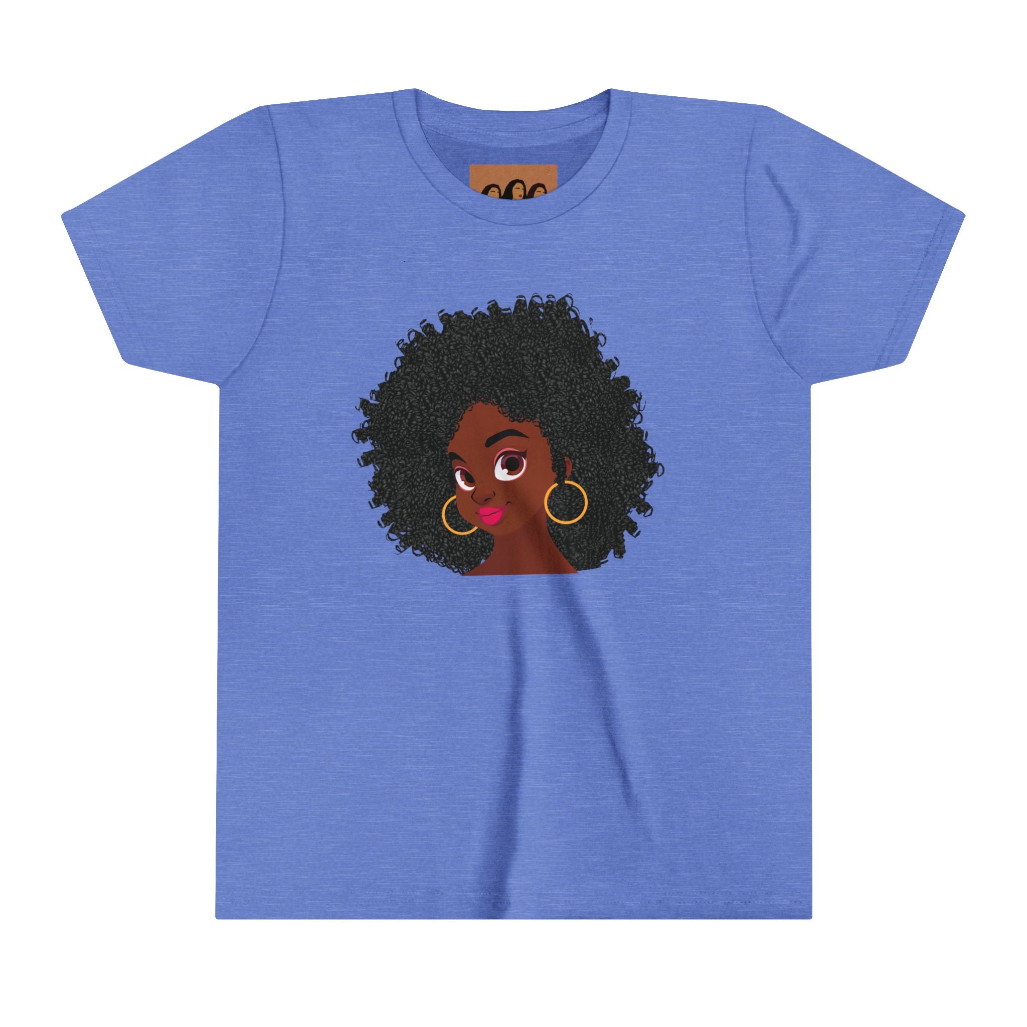 "Afro Love" Youth Short Sleeve Tee