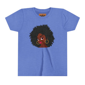 "Afro Love" Youth Short Sleeve Tee