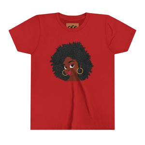 "Afro Love" Youth Short Sleeve Tee