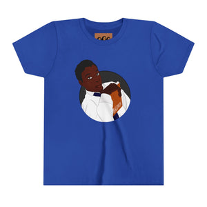 "James Baldwin" Youth Short Sleeve Tee