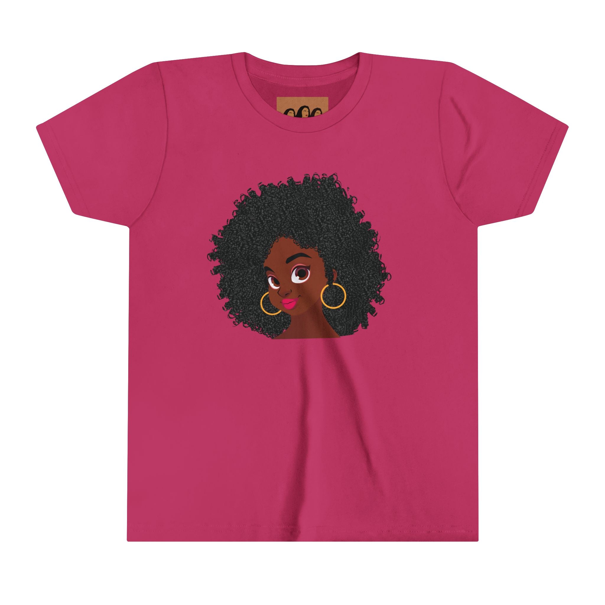 "Afro Love" Youth Short Sleeve Tee