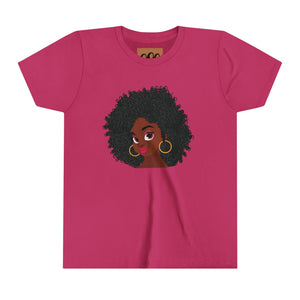 "Afro Love" Youth Short Sleeve Tee