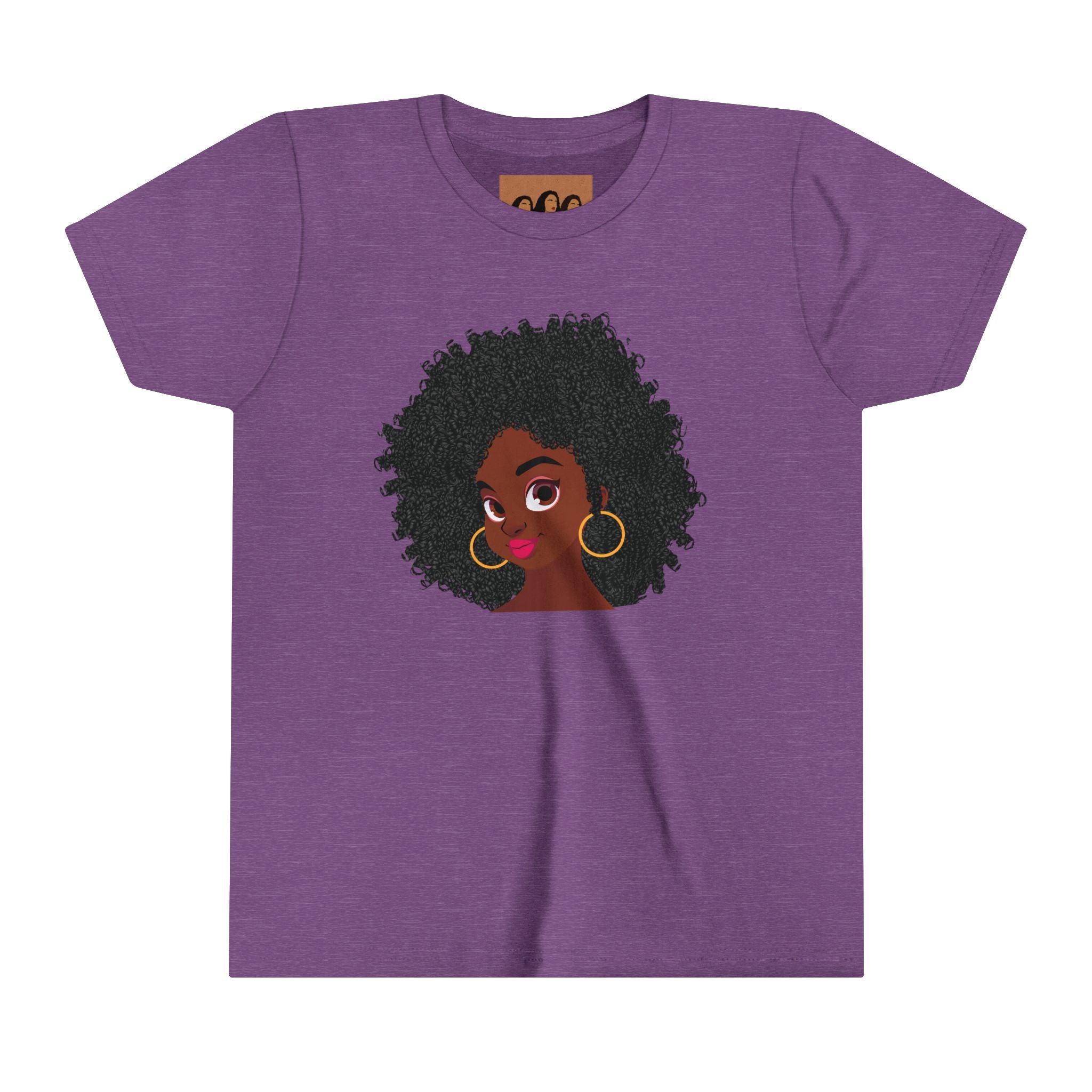 "Afro Love" Youth Short Sleeve Tee