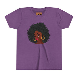 "Afro Love" Youth Short Sleeve Tee