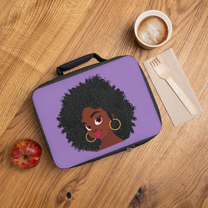 "Afro Love Girl" Lunch Bag