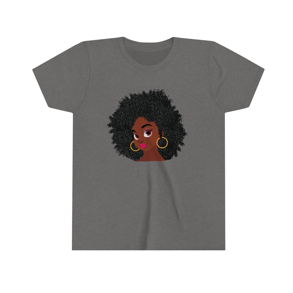 "Afro Love Girl" Youth T-shirt