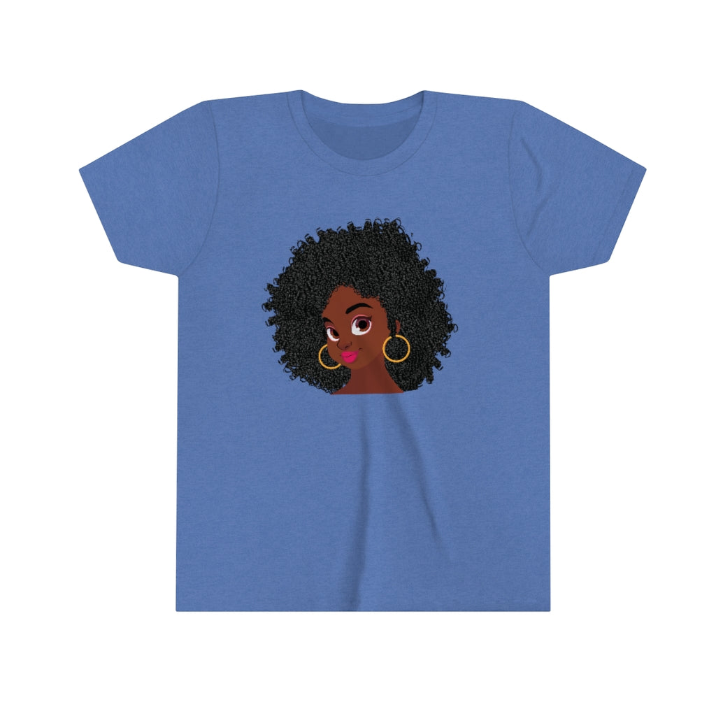 "Afro Love Girl" Youth T-shirt