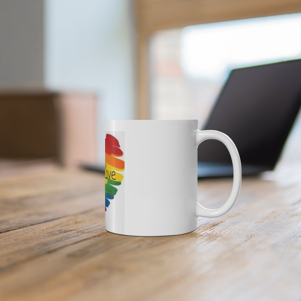 "Love is love Pride"  Mug 11oz