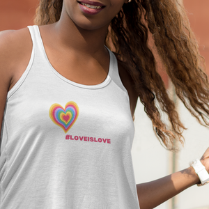 "Love is Love" Pride Racerback Tank