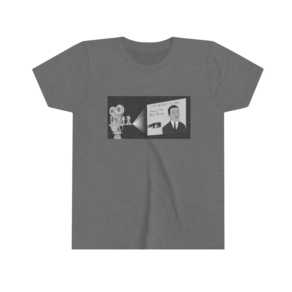 "Oscar Micheaux" Youth Short Sleeve T-Shirt