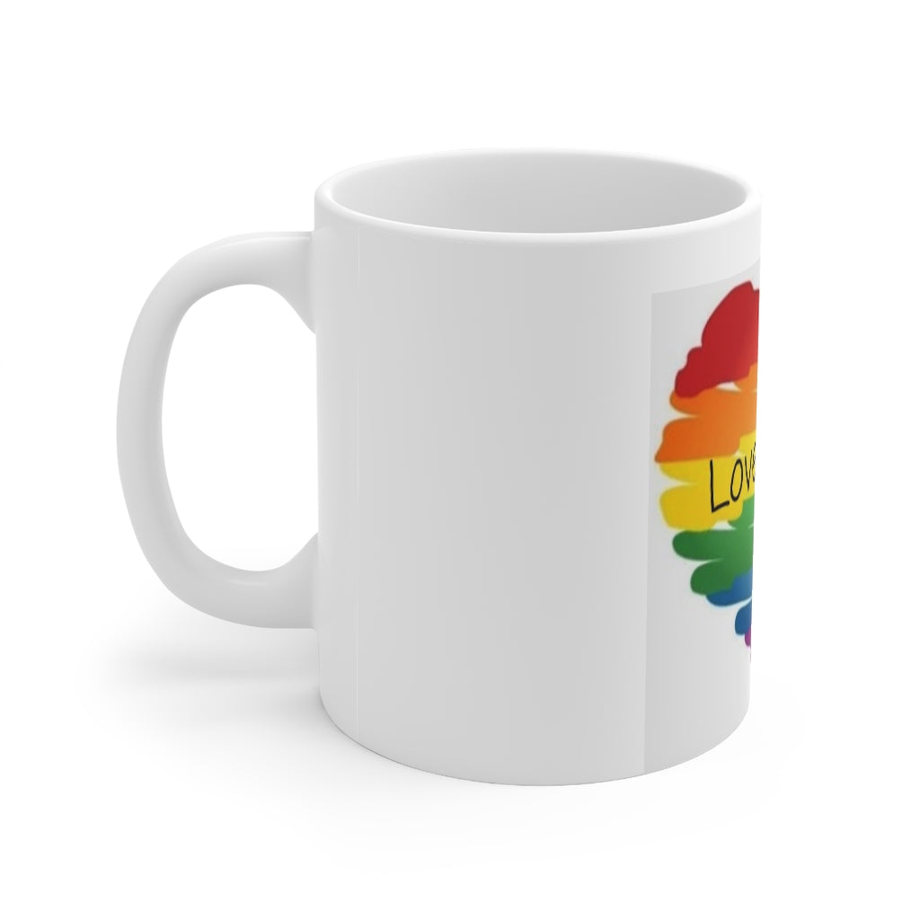 "Love is love Pride"  Mug 11oz