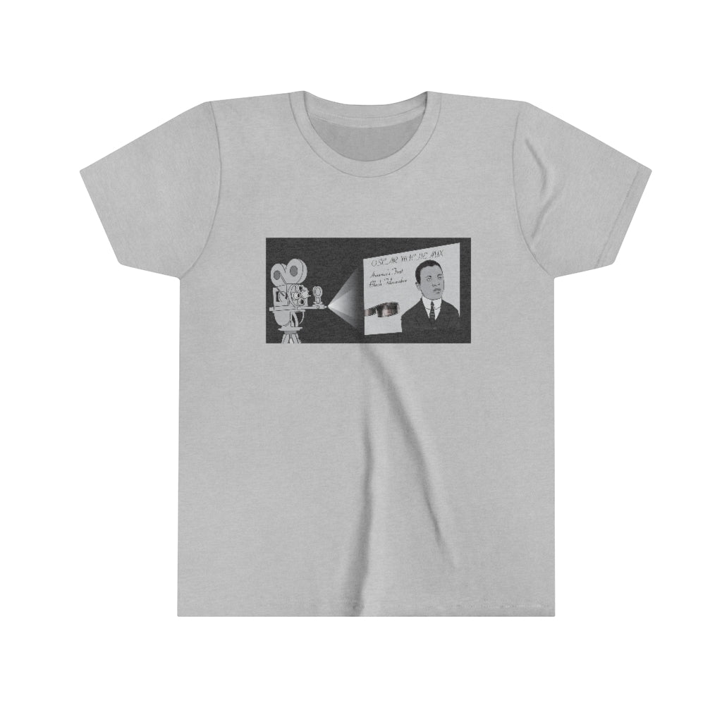 "Oscar Micheaux" Youth Short Sleeve T-Shirt