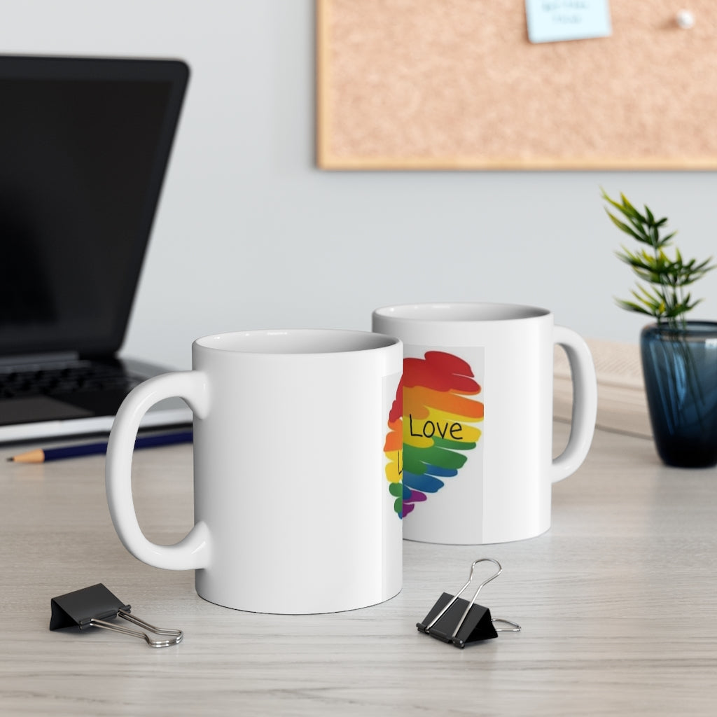 "Love is love Pride"  Mug 11oz