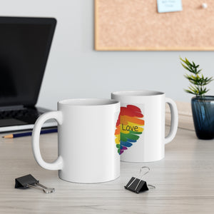 "Love is love Pride"  Mug 11oz