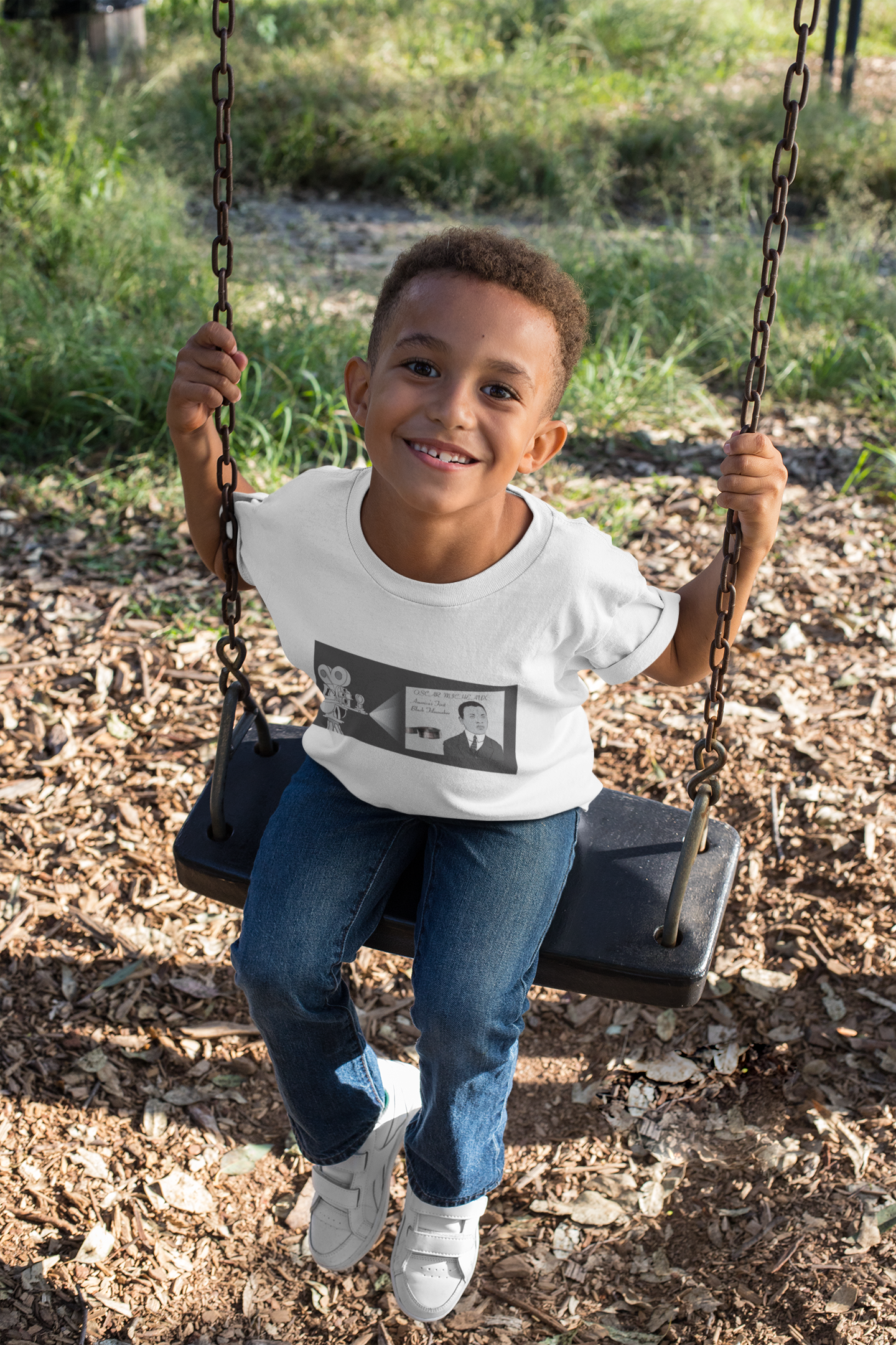 "Oscar Micheaux" Youth Short Sleeve T-Shirt